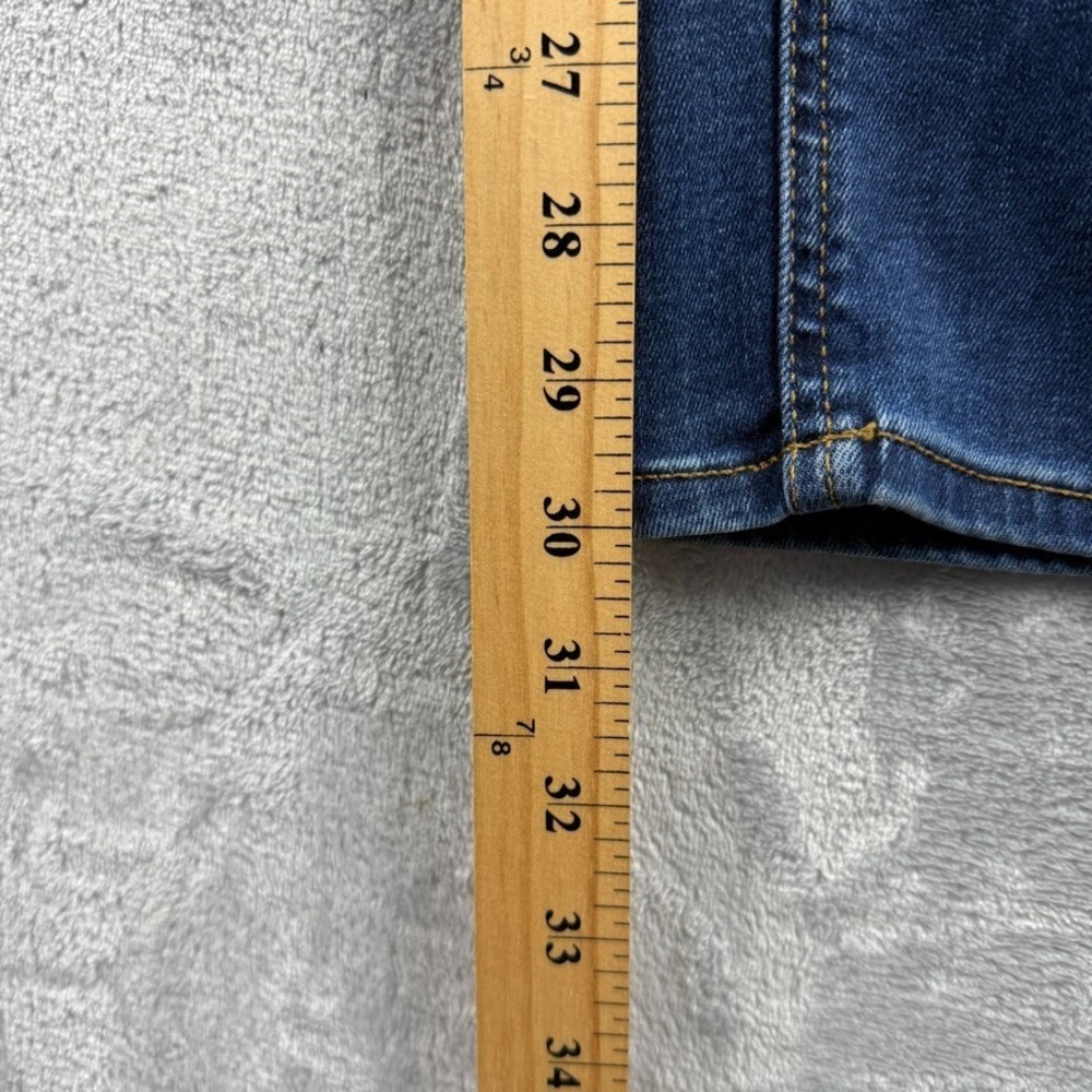 Banana Republic Luxe Traveler Jeans Mens 31x30 Blue Slim Fit Dark Wash Denim - Picture 5 of 12